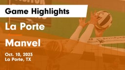 La Porte  vs Manvel  Game Highlights - Oct. 10, 2023