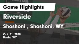 Riverside  vs Shoshoni , Shoshoni, WY Game Highlights - Oct. 31, 2020