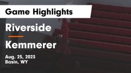 Riverside  vs Kemmerer  Game Highlights - Aug. 25, 2023
