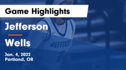Jefferson  vs Wells  Game Highlights - Jan. 4, 2022