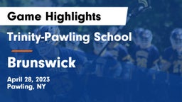 Trinity-Pawling School vs Brunswick  Game Highlights - April 28, 2023