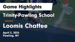Trinity-Pawling School vs Loomis Chaffee Game Highlights - April 3, 2024