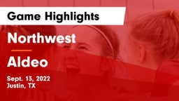 Northwest  vs Aldeo Game Highlights - Sept. 13, 2022