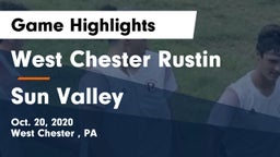 West Chester Rustin  vs Sun Valley  Game Highlights - Oct. 20, 2020