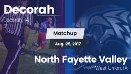 Matchup: Decorah vs. North Fayette Valley 2017