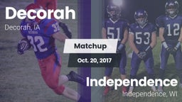 Matchup: Decorah vs. Independence  2017