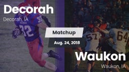Matchup: Decorah vs. Waukon  2018