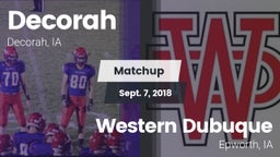 Matchup: Decorah vs. Western Dubuque  2018