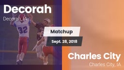 Matchup: Decorah vs. Charles City  2018