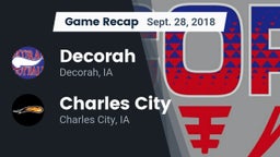 Recap: Decorah  vs. Charles City  2018