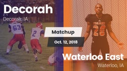 Matchup: Decorah vs. Waterloo East  2018