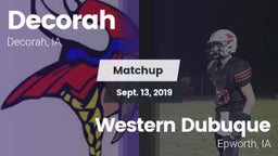 Matchup: Decorah vs. Western Dubuque  2019