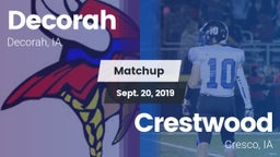 Matchup: Decorah vs. Crestwood  2019