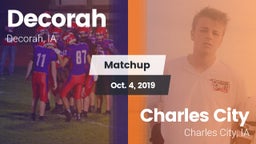 Matchup: Decorah vs. Charles City  2019