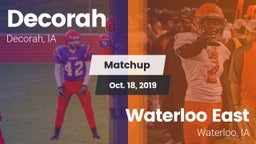 Matchup: Decorah vs. Waterloo East  2019