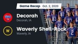 Recap: Decorah  vs. Waverly Shell-Rock  2020