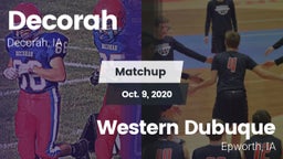 Matchup: Decorah vs. Western Dubuque  2020