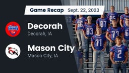 Recap: Decorah  vs. Mason City  2023