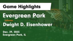 Evergreen Park  vs Dwight D. Eisenhower  Game Highlights - Dec. 29, 2023