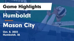Humboldt  vs Mason City  Game Highlights - Oct. 8, 2022