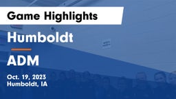 Humboldt  vs ADM Game Highlights - Oct. 19, 2023