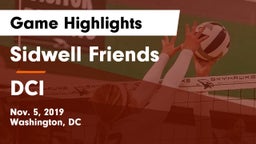 Sidwell Friends  vs DCI Game Highlights - Nov. 5, 2019