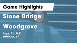 Stone Bridge  vs Woodgrove  Game Highlights - Sept. 22, 2022