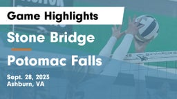 Stone Bridge  vs Potomac Falls  Game Highlights - Sept. 28, 2023