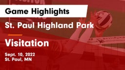 St. Paul Highland Park  vs Visitation  Game Highlights - Sept. 10, 2022