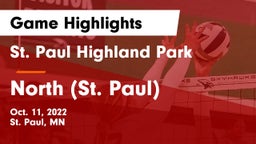 St. Paul Highland Park  vs North (St. Paul)  Game Highlights - Oct. 11, 2022