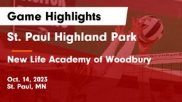 St. Paul Highland Park  vs New Life Academy of Woodbury Game Highlights - Oct. 14, 2023
