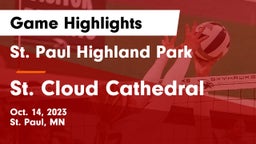 St. Paul Highland Park  vs St. Cloud Cathedral  Game Highlights - Oct. 14, 2023