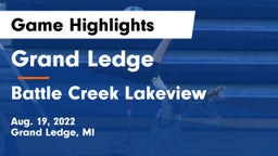 Grand Ledge  vs Battle Creek Lakeview  Game Highlights - Aug. 19, 2022