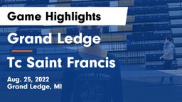 Grand Ledge  vs Tc Saint Francis Game Highlights - Aug. 25, 2022