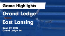 Grand Ledge  vs East Lansing  Game Highlights - Sept. 22, 2022