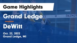 Grand Ledge  vs DeWitt  Game Highlights - Oct. 22, 2022