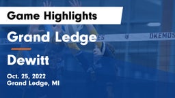 Grand Ledge  vs Dewitt Game Highlights - Oct. 25, 2022