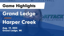 Grand Ledge  vs Harper Creek  Game Highlights - Aug. 19, 2023