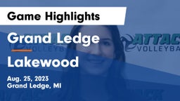 Grand Ledge  vs Lakewood  Game Highlights - Aug. 25, 2023