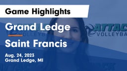 Grand Ledge  vs Saint Francis Game Highlights - Aug. 24, 2023