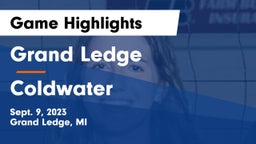 Grand Ledge  vs Coldwater  Game Highlights - Sept. 9, 2023