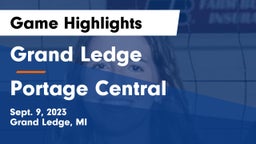 Grand Ledge  vs Portage Central  Game Highlights - Sept. 9, 2023