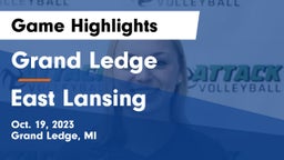 Grand Ledge  vs East Lansing  Game Highlights - Oct. 19, 2023