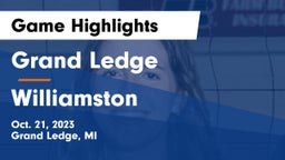 Grand Ledge  vs Williamston  Game Highlights - Oct. 21, 2023