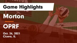 Morton  vs OPRF Game Highlights - Oct. 26, 2021