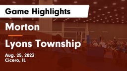 Morton  vs Lyons Township  Game Highlights - Aug. 25, 2023