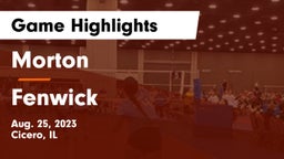 Morton  vs Fenwick  Game Highlights - Aug. 25, 2023
