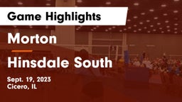 Morton  vs Hinsdale South  Game Highlights - Sept. 19, 2023