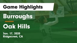 Burroughs  vs Oak Hills  Game Highlights - Jan. 17, 2020