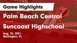 Palm Beach Central  vs Suncoast Highschool Game Highlights - Aug. 25, 2021